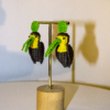Aretes iraca Tucanes