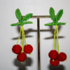 Aretes Iraca Fresas
