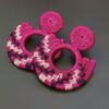 Aretes Werregue abanico