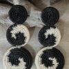 Aretes werregue aros coral