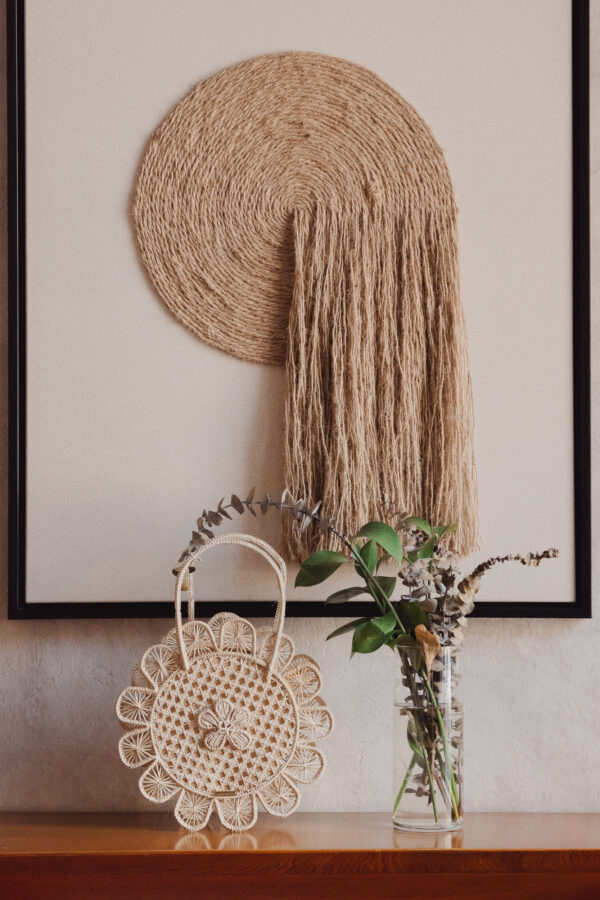 Bucket Hand Flower